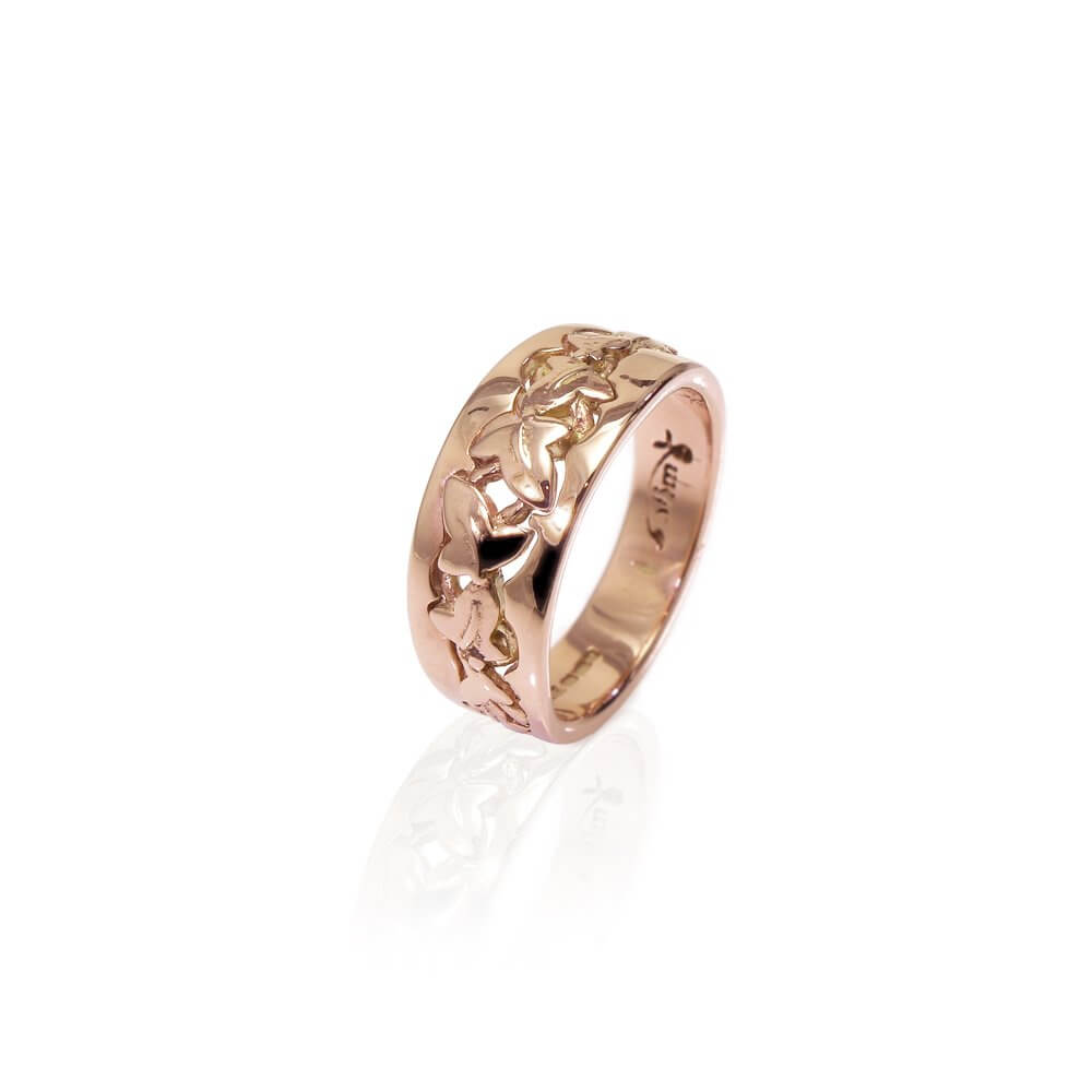 9ct Rose Gold Enchanted Ivy Ring