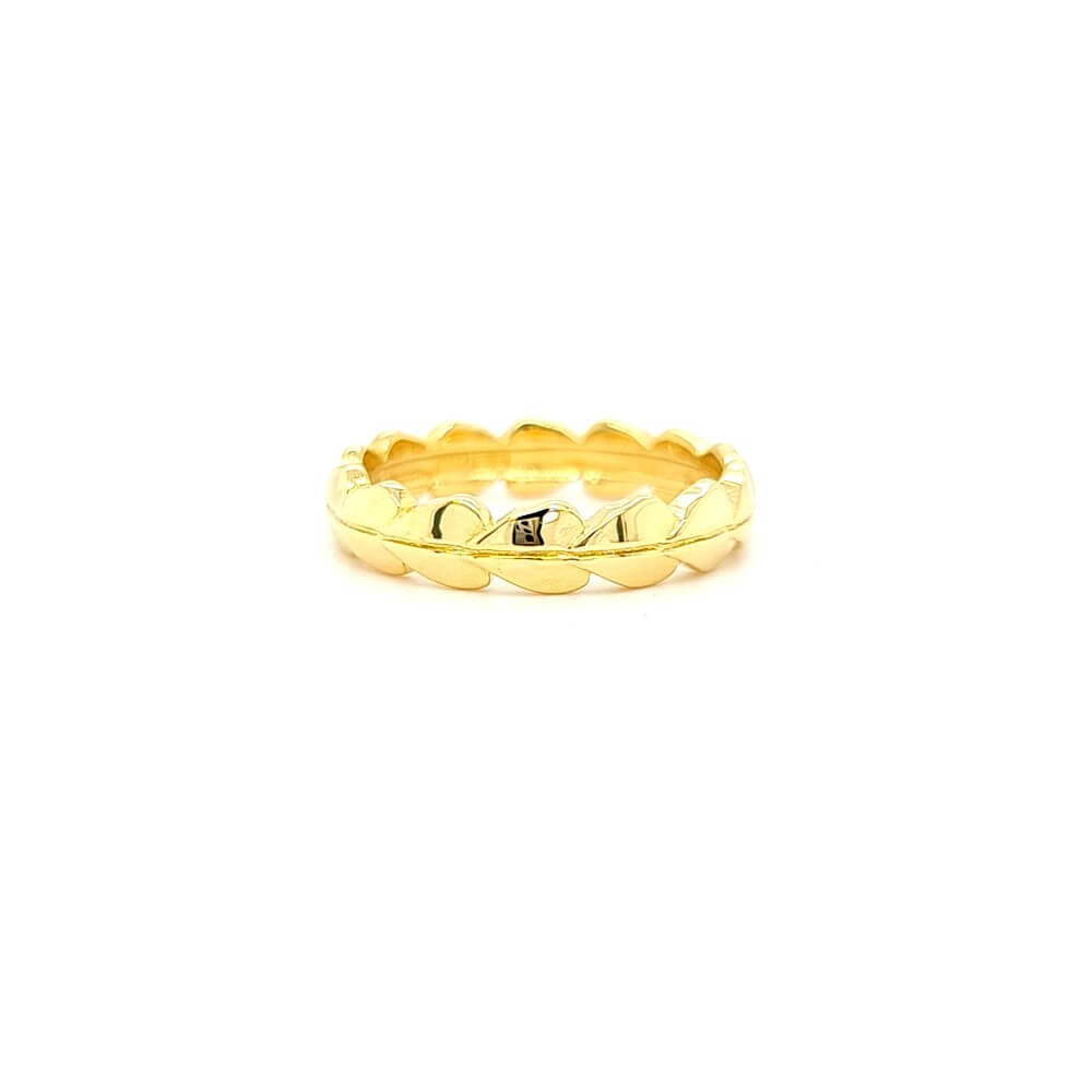 Yellow Gold Eternal Ivy Ring